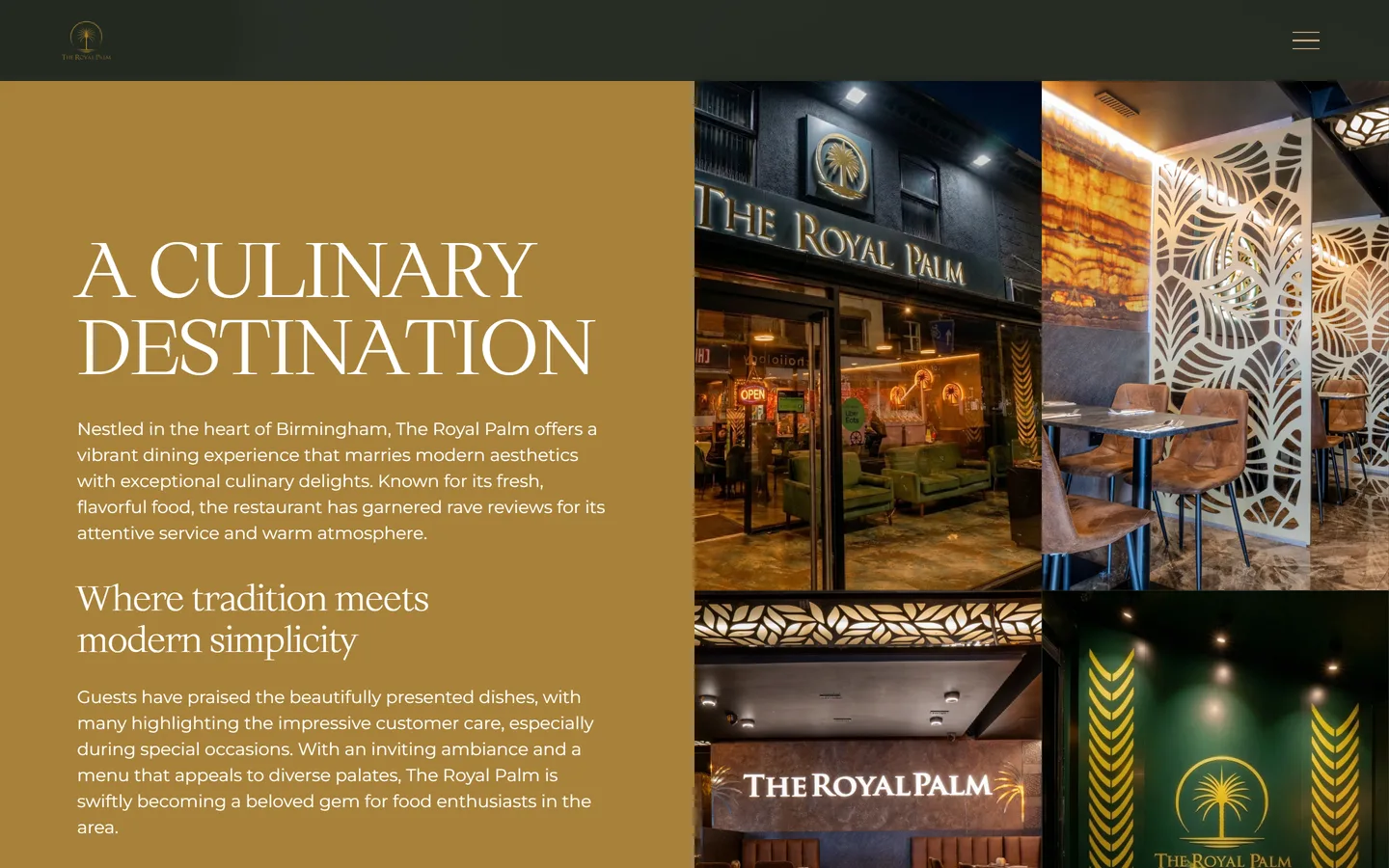 The Royal Palm, Food & Beverage project