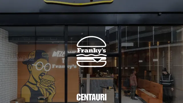 Franky's smash burger storefront in Stoke, expanding toward Birmingham